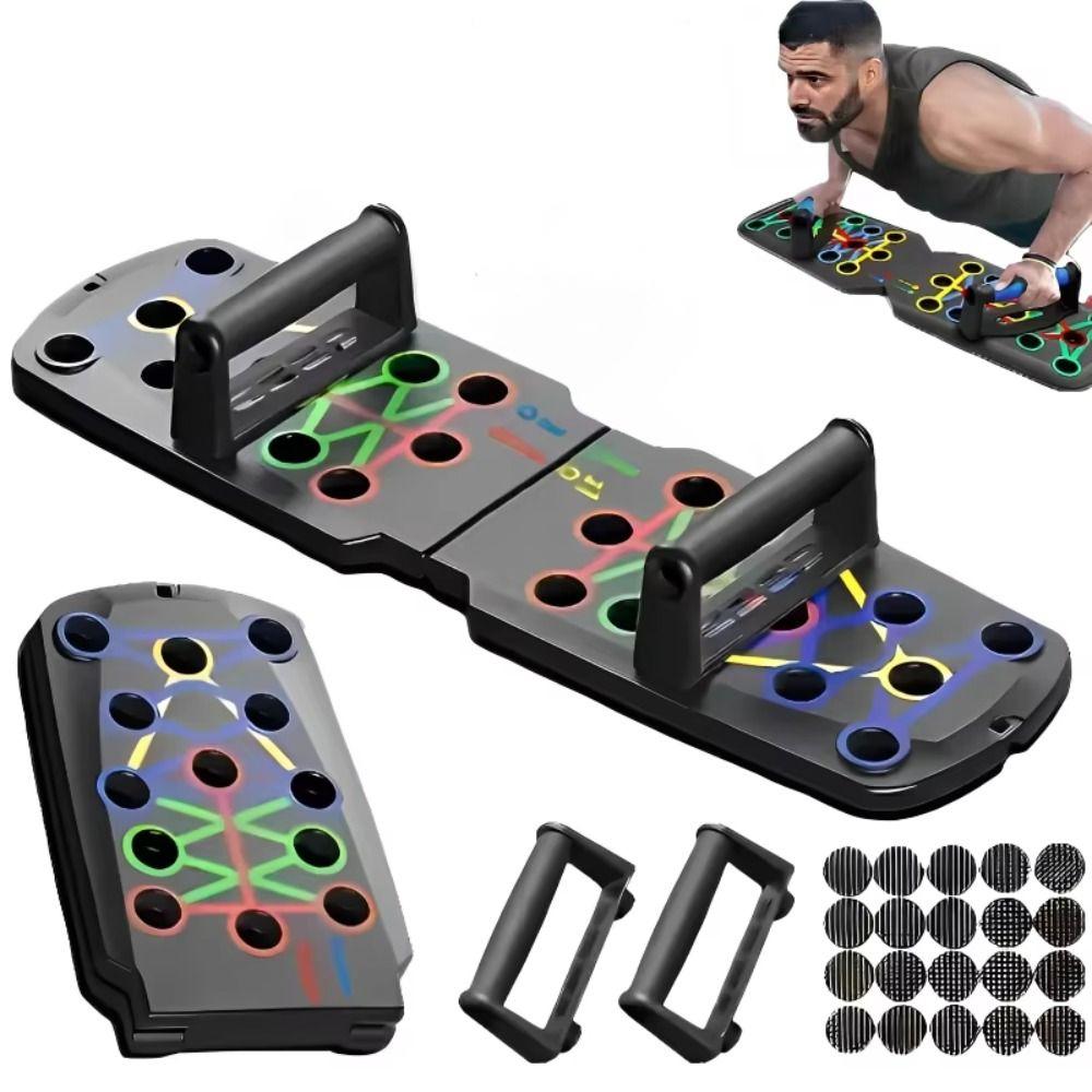 Foldable Home Exercise Equipment Multifunctional Push Up Bar Push-up Board Gym