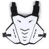 Motorcycle Vest Shockproof Breathable Chest Back Protection for Riding Outdoor SportsWhite