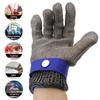 Stainless Steel Gloves Anti-cut Wear-resistant Slaughter Gardening Hand Protect Working Gloves Metal Mesh Butcher Kitchen Gloves 1pcs