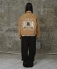 Erer Nautical Varsity Jacket Beige