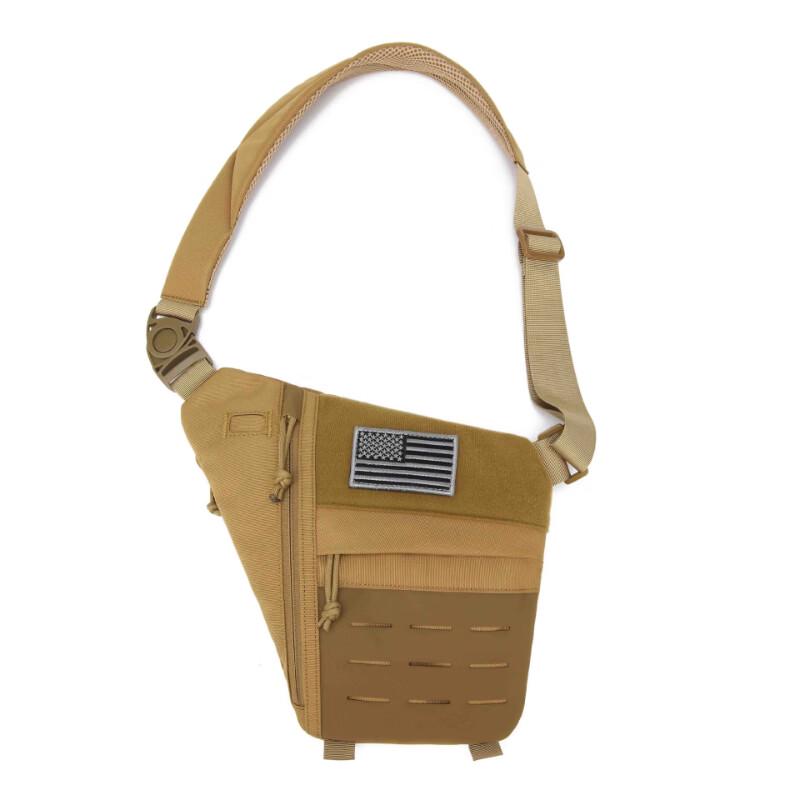 MDNG Men's Tactical Canvas Crossbody Chest Bag