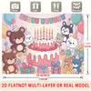 Party Backdrop Birthday Photo Booth Background Wall Decor