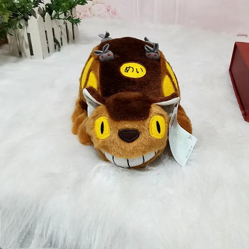30 см милый мультфильм анимация автобус кот кукла мягкие плюшевые игрушки животные мягкие кавайные подарочные игрушки для детей