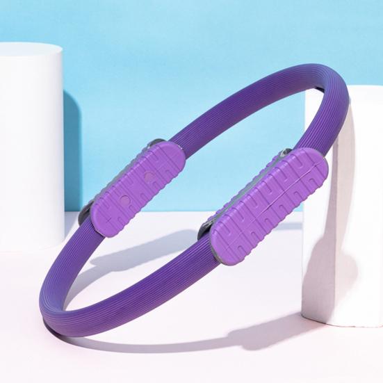 Женское кольцо для пилатеса с нескользящими ручками для ног, тонизирующее внутреннюю часть бедра, упражнения для мышц тазового дна, круг для йоги, домашний тренажерный зал, фитнес-оборудование