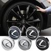 4PCS Automotive Wheel Center Hub Cap Covers Badge Modification Accessories For Lexus IS200 IS250 CT200H Fsport ES LS IS GS LC RC