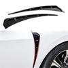 Pair R-Style Glossy Black Car Front Fender Vents Fits For Honda Civic 2016-20 US