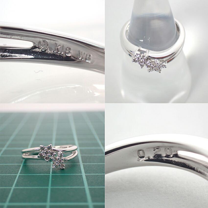 [Б/у] Кольцо с бриллиантами TASAKI/TASAKI K18WG/Нет. 11/g431-66