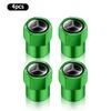 4pcs Car Wheel Tire Valve Caps Tyre Stem Covers Airdust Waterproof for Mercedes Benz W211 W204 W210 W203 CLA GLA Accessories  p4