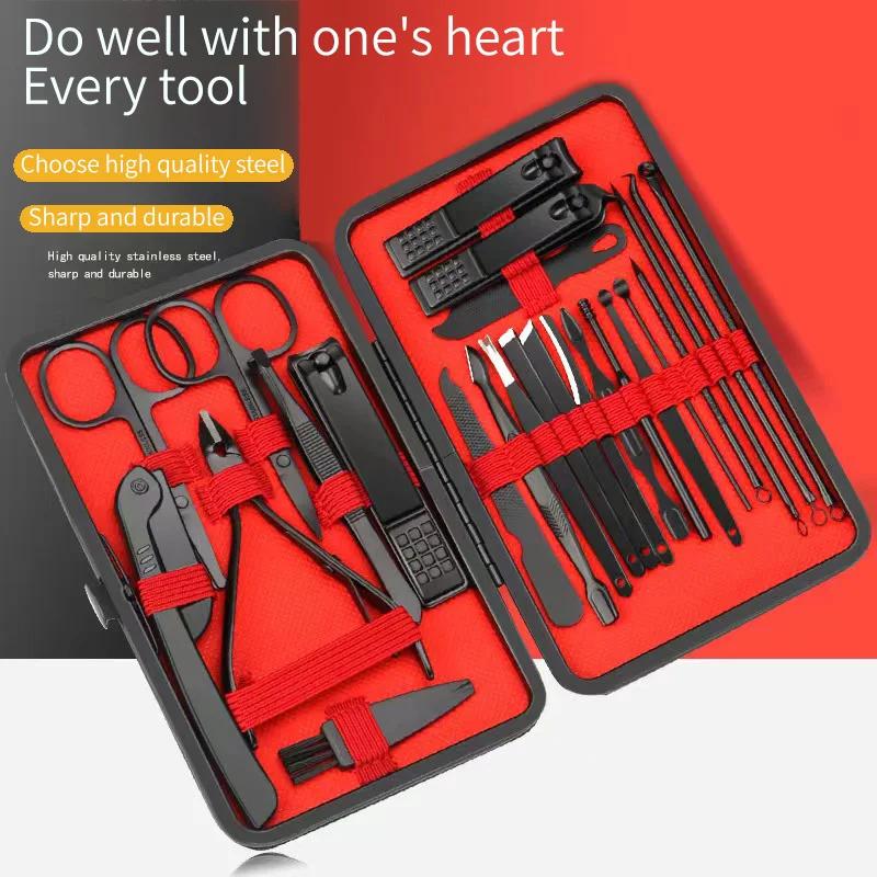 Набор щипчиков для ногтей Удобные косметические инструменты Щипчики для ногтей Маникюрный триммер для ногтей Педикюрный нож