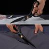 High Carbon Steel Tailor Scissors Sharp Blade Metal Fabric Scissors Multipurpose Dressmaker Sewing Embroidery Faux Leather Craft Cutting Shears