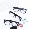 Glasses Gradient Frame Korean Computer Eyewear Black Frame Eyeglasses Women Eyeglasses Fake Glasses
