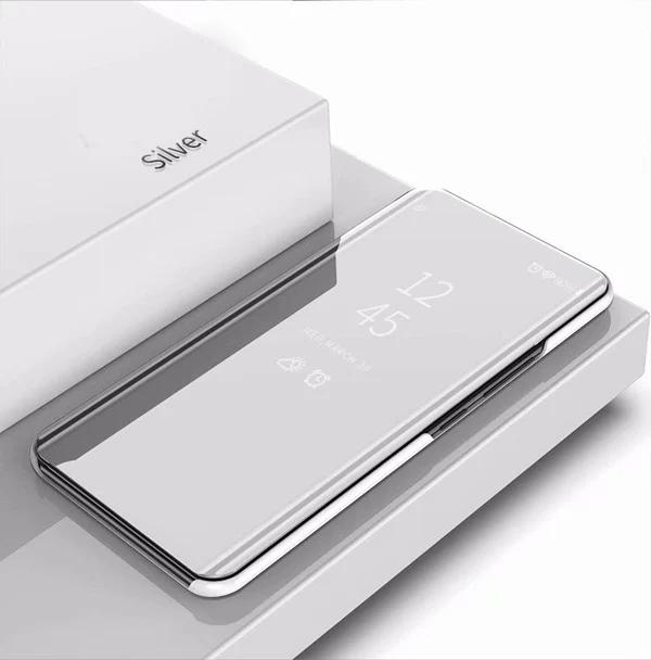 Зеркальные чехлы-книжки для Xiaomi Redmi Note 14 13 12 11 Pro Plus 5G с подставкой, чехол для телефона Redmi Note 10S 11S 12S 10 9 8 Pro
