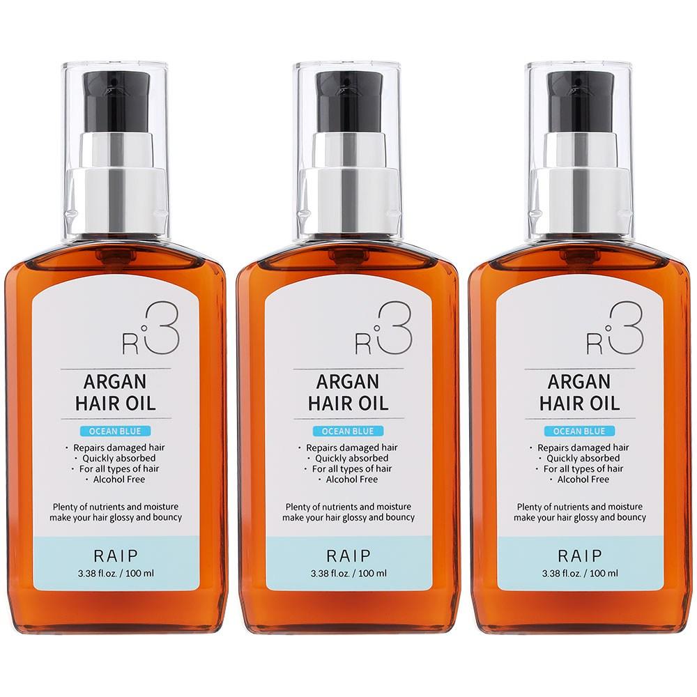 Laip R3 Argan Hair Oil Ocean Blue 100ml 3 pcs
