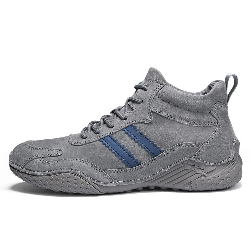 Мужская обувь, зимние мужские ботинки в британском стиле, теплые зимние ботинки, мужская повседневная обувь для работы на открытом воздухе, резиновые модные ботинки до щиколотки