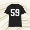 Футболка с майкой Jack Ham #59 Pittsburgh Steelers - Печать спереди и сзади