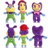 Colorful Bendy And The Ink Machine Plush Doll Figure Toy Perfect For Collectors