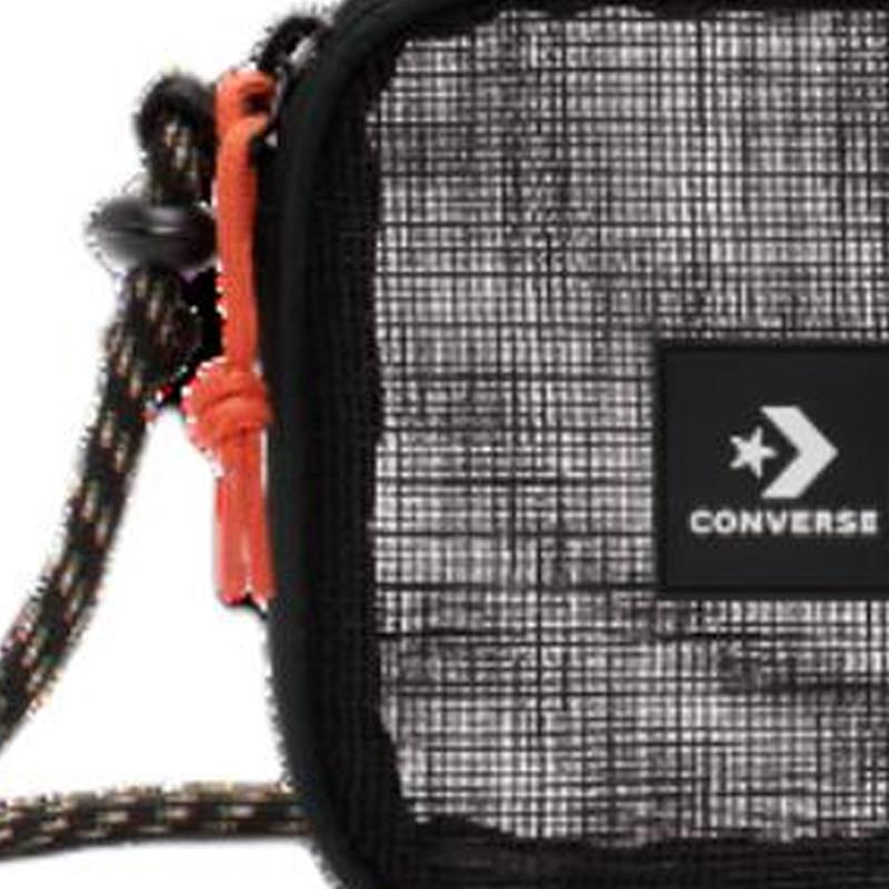 Converse Полиэстеровая сумка через плечо, Унисекс, Серая и Черная 10026494-A01