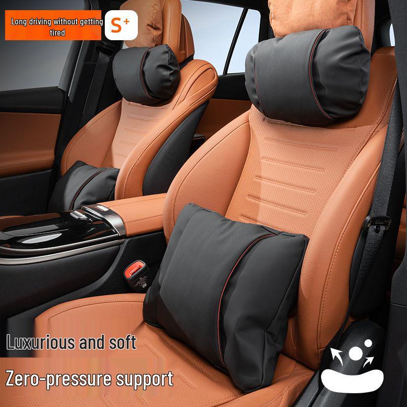 Compatible with car headrests, backrests, S-Class Maybach M9 seats, lumbar and neck supports, and car pillows.