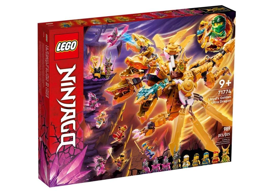 LEGO Ninjago Golden Ultra Dragon 71774 Игрушечный блок Present Ninja Ninja Dragon Мальчики от 9 лет и старше Lloyd's