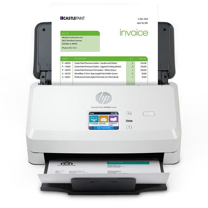 HP High-Speed A4 Sheet-Fed Duplex Document Scanner CN plug (adapter included)