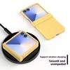 ABEEL For Samsung Galaxy Z Flip7 5G Case Skin Feel PC Phone Cover with Hinge Protection