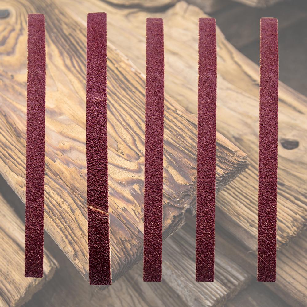 Набор шлифовальных лент, 10 шт., зернистость 60-1000, замена шлифовки и полировки для угловой шлифовальной машины