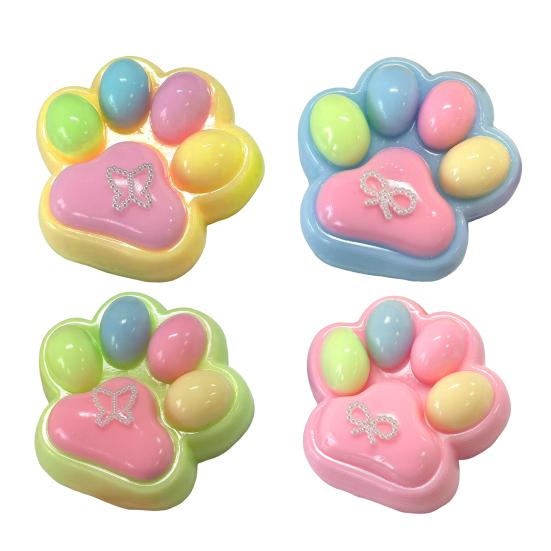 Игрушка для снятия стресса с помощью кошачьей лапки, сенсорная игрушка для детей и взрослых, мягкая игрушка TPR, успокаивающая игрушка-коготь для животных