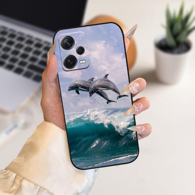 Чехол для Redmi Note 12 Pro 4G 5G, силиконовый чехол-бампер из ТПУ для Redmi Note 12 Pro+ Para 12 Pro Plus, мягкий защитный бампер