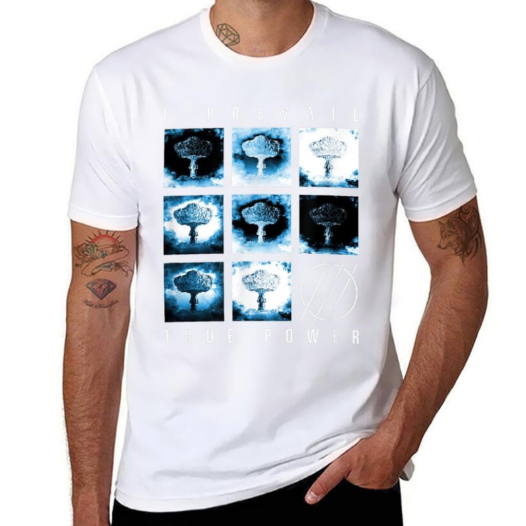 I Prevail Истинная Сила Облако Футболка футболки для мужчины графические футболки смешные футболки мужские футболки для мужчины упаковка хлопковая футболка