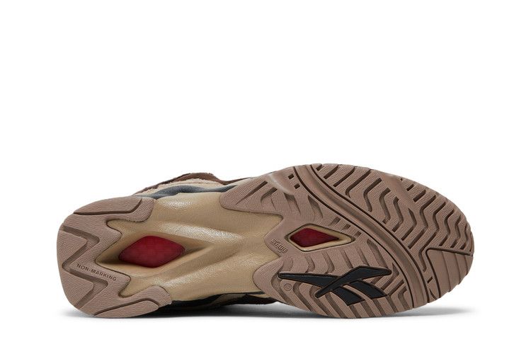 Мужские кроссовки Reebok Hurrikaze II Mid Looney Tunes Taz Коричневый/Песочно-бежевый/Черный