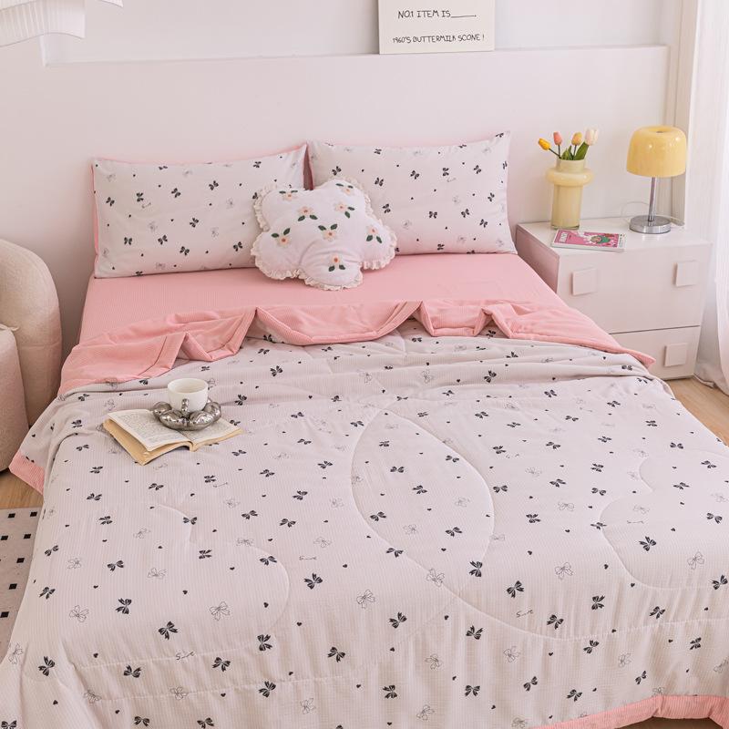 Летнее тонкое одеяло из соевого волокна класса А, прохладное летнее одеяло для кондиционирования воздуха для офисного сна, студенческого общежития, домашнее одеяло