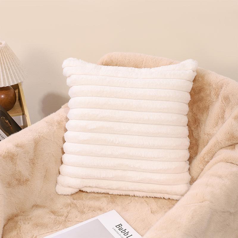 Современная минималистичная плюшевая наволочка 45x45/50x50 для отдыха и развлечений