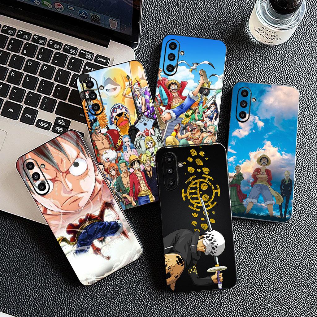 Trafalgar Water Law One D Luffy Pieces Phone Cover for Samsung Galaxy S25 S24 S23 FE Plus Ultra S7 Edge A16 A15 5G s25+ Case