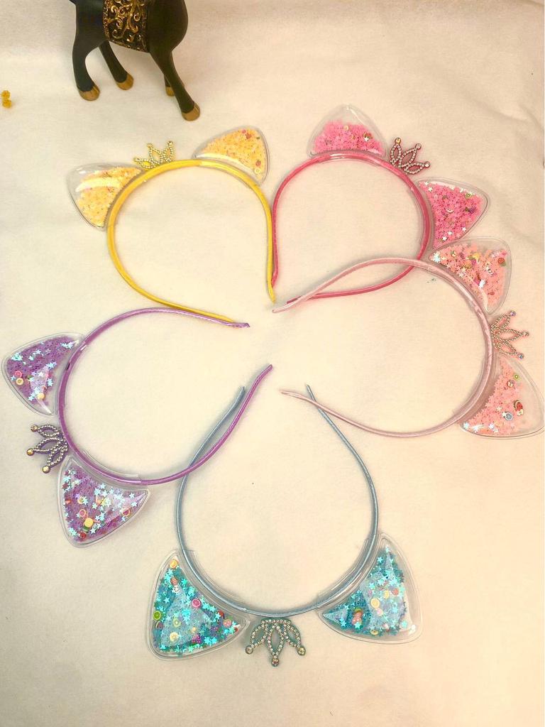 Children's Cat & Rabbit Ear Hair Accessories - Fun Headbands & Crowns for Kids