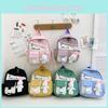 Cute Rabbit Design School Backpack For Girls Breathable Fabric Spacious And Fun