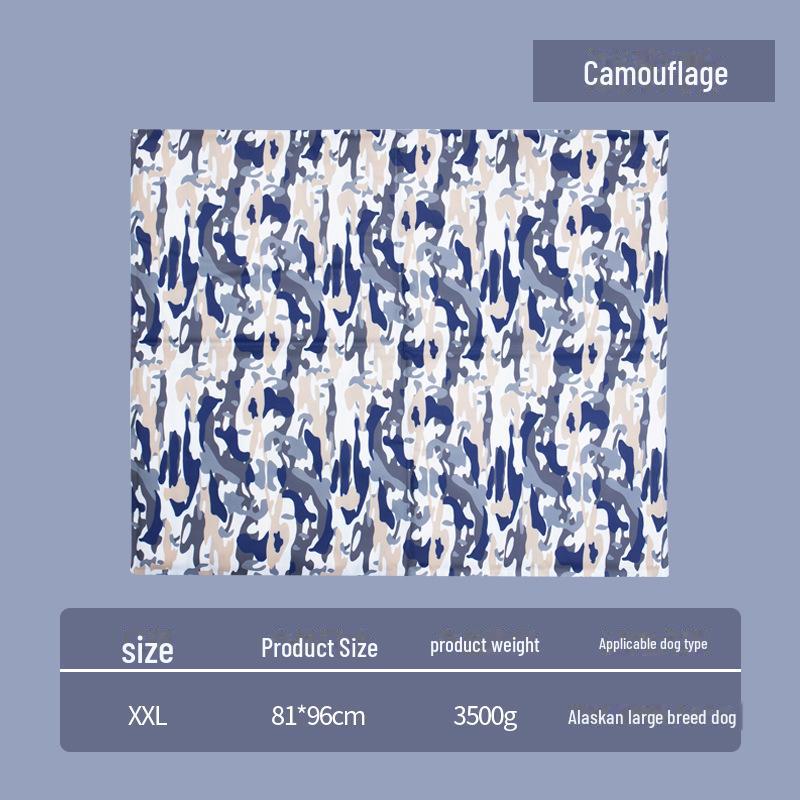 Популярный устойчивый к царапинам охлаждающий гелевый коврик для кошек, увеличенный летний ледяной коврик