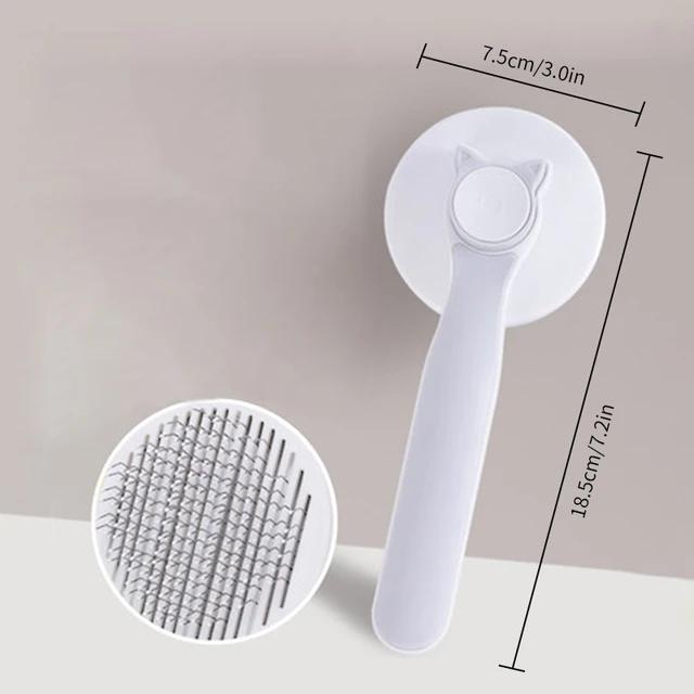 New Cat Brush Pet Comb Self Cleaning Slicker Brush Remove Hair Grooming Brush Pet Dematting Comb Beauty Slicker Dog Comb Cepillo