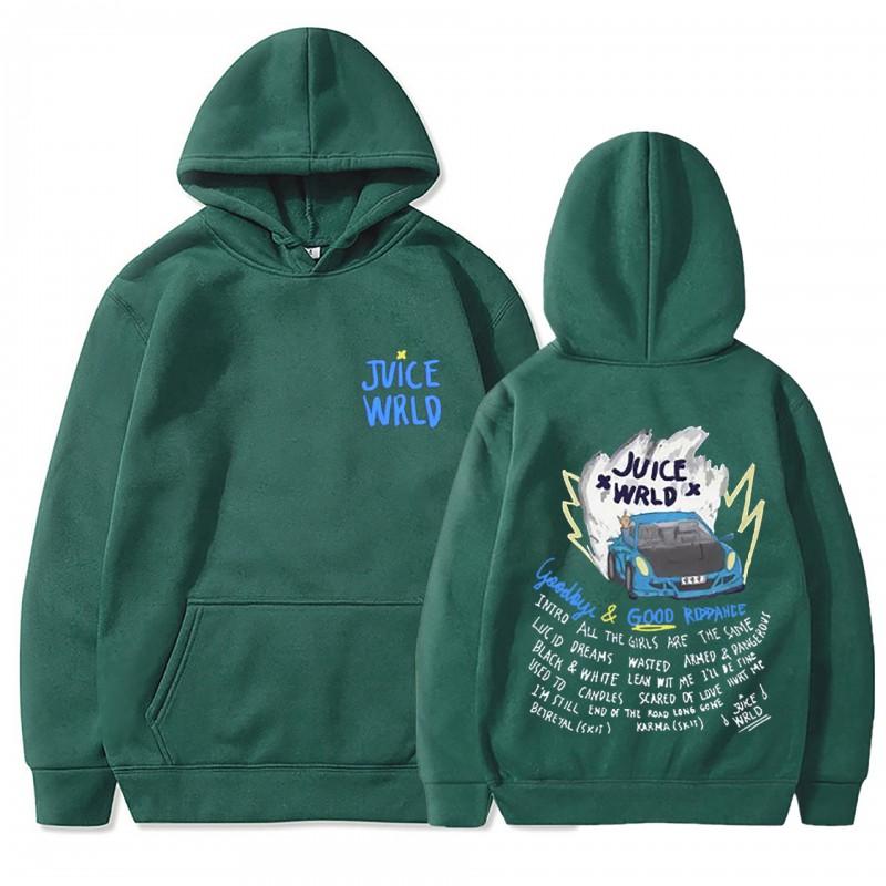 Unisex Oversized Hooded Sweatshirt Casual Printed Pullover Top Teens Adults