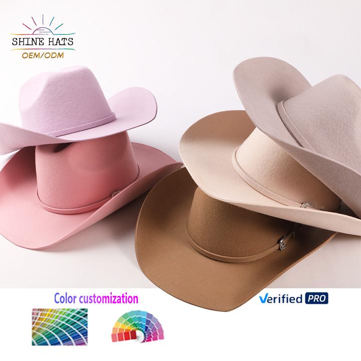 Shinehats 2025 Индивидуальный Логотип Унисекс Зимняя Федора Шляпа из Войлока-100% Шерсть Широкие Поля Готова для Рыбалки и Вечеринки
