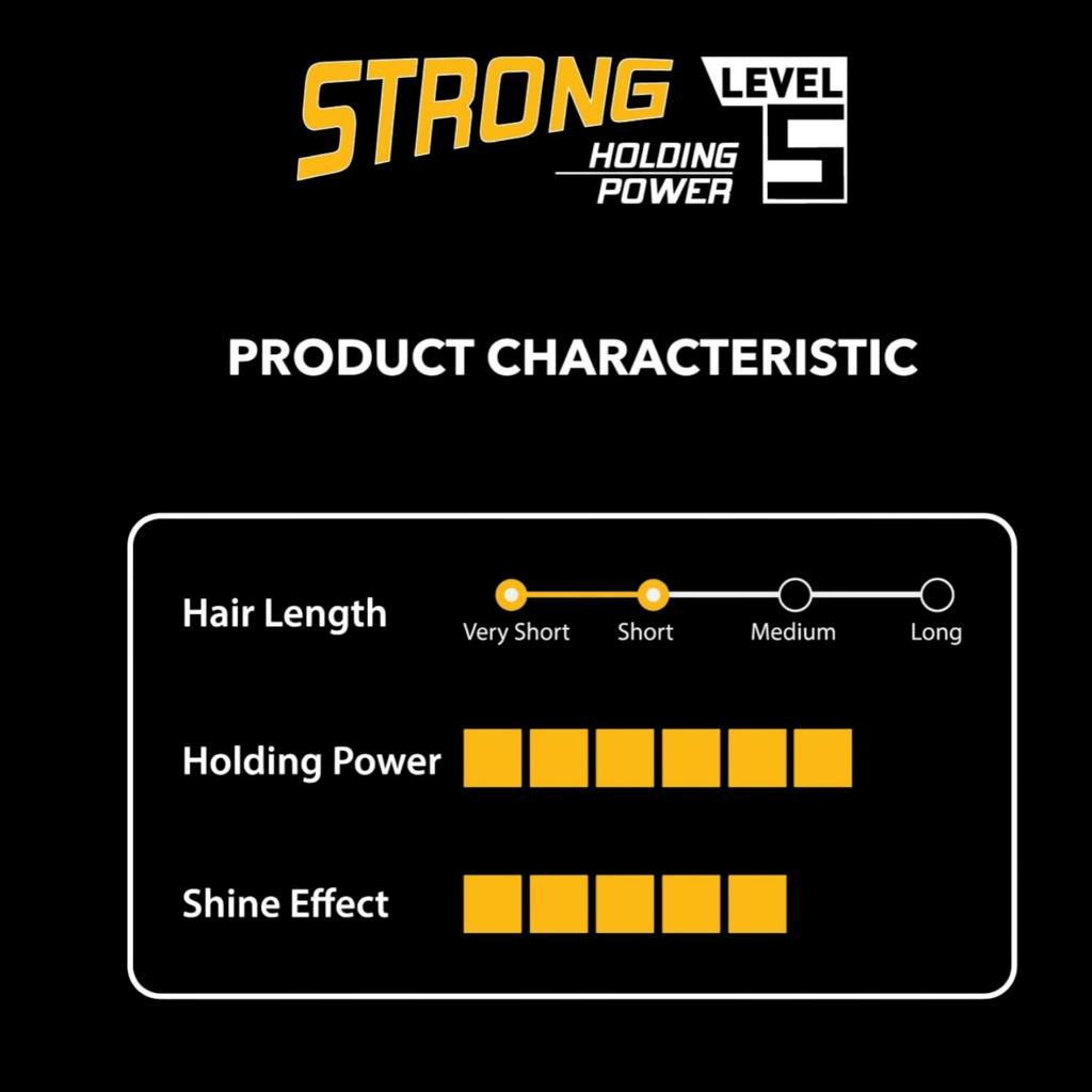 Gatsby Водный гель для волос 300г Суперсильная фиксация Эффект мокрых волос Блеск Не липкий Стойкий гель для укладки для мужчин