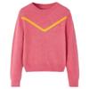 Knitted Pullover for Children 2 Colors and 5 Sizes Available
