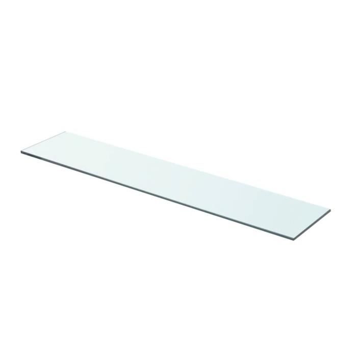 Clear Glass Shelf Panel - VIDAXL - 70 X 15 Cm - Contemporary - Design