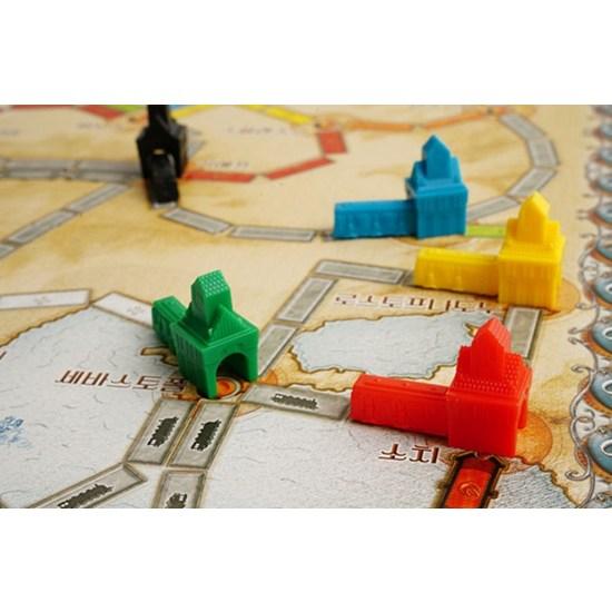 Ticket to Ride Europe, популярная корейская игра