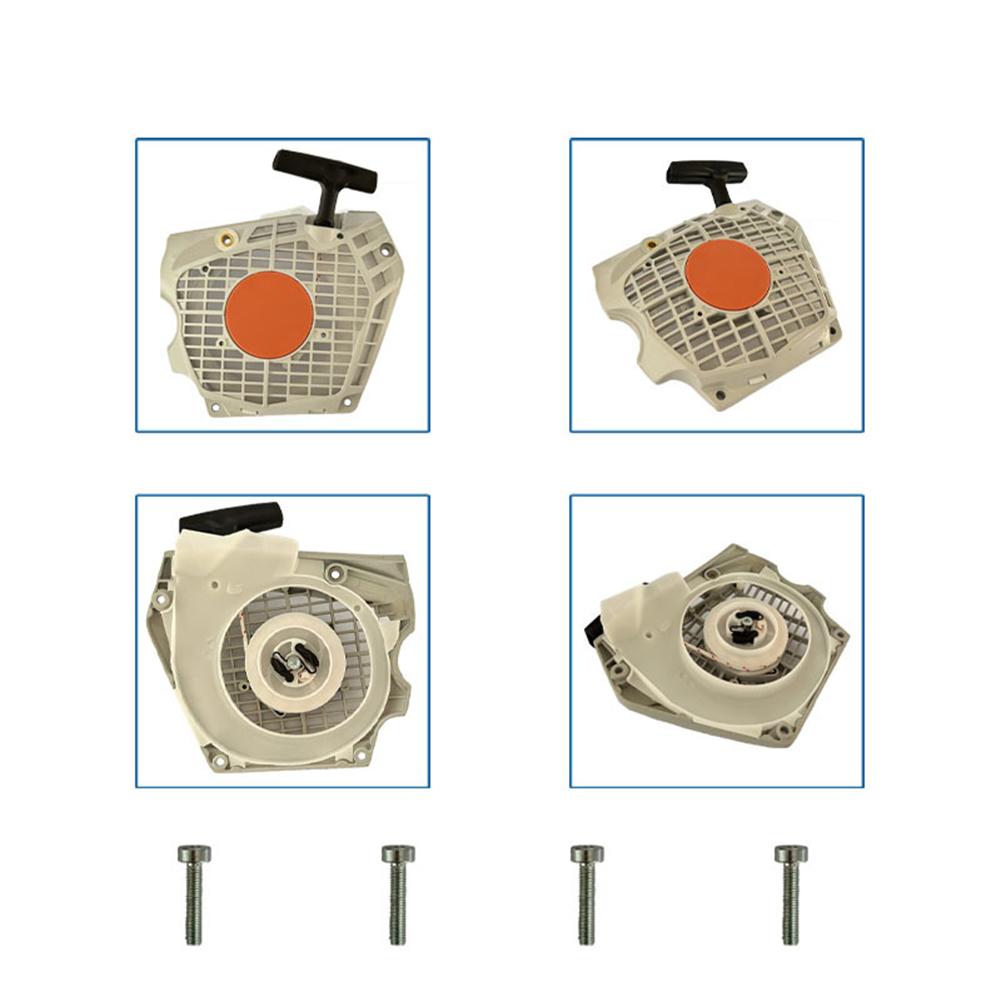 Replacement Recoil Pull Starter 1147 080 2101 For Compatible MS500i MS500i-R Chainsaws Power Equipment Chainsaw Parts