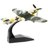 NUOTIE Scale German World War II Messerschmitt Fighter Model Diecast Airplane Military Display Model Aircraft Collection Classic Model 172 BF-109