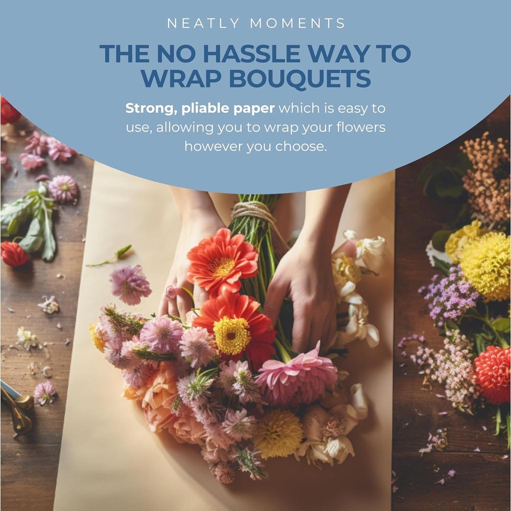 20 шт./упак. Цветочная упаковочная бумага с золотой каймой, роза в корейском стиле, полупрозрачная подарочная упаковка, цветочный букет, упаковочный материал