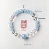 Amethyst & White Crystal Beaded Bracelet for Girls - Sweet Summer Fairy Jewelry
