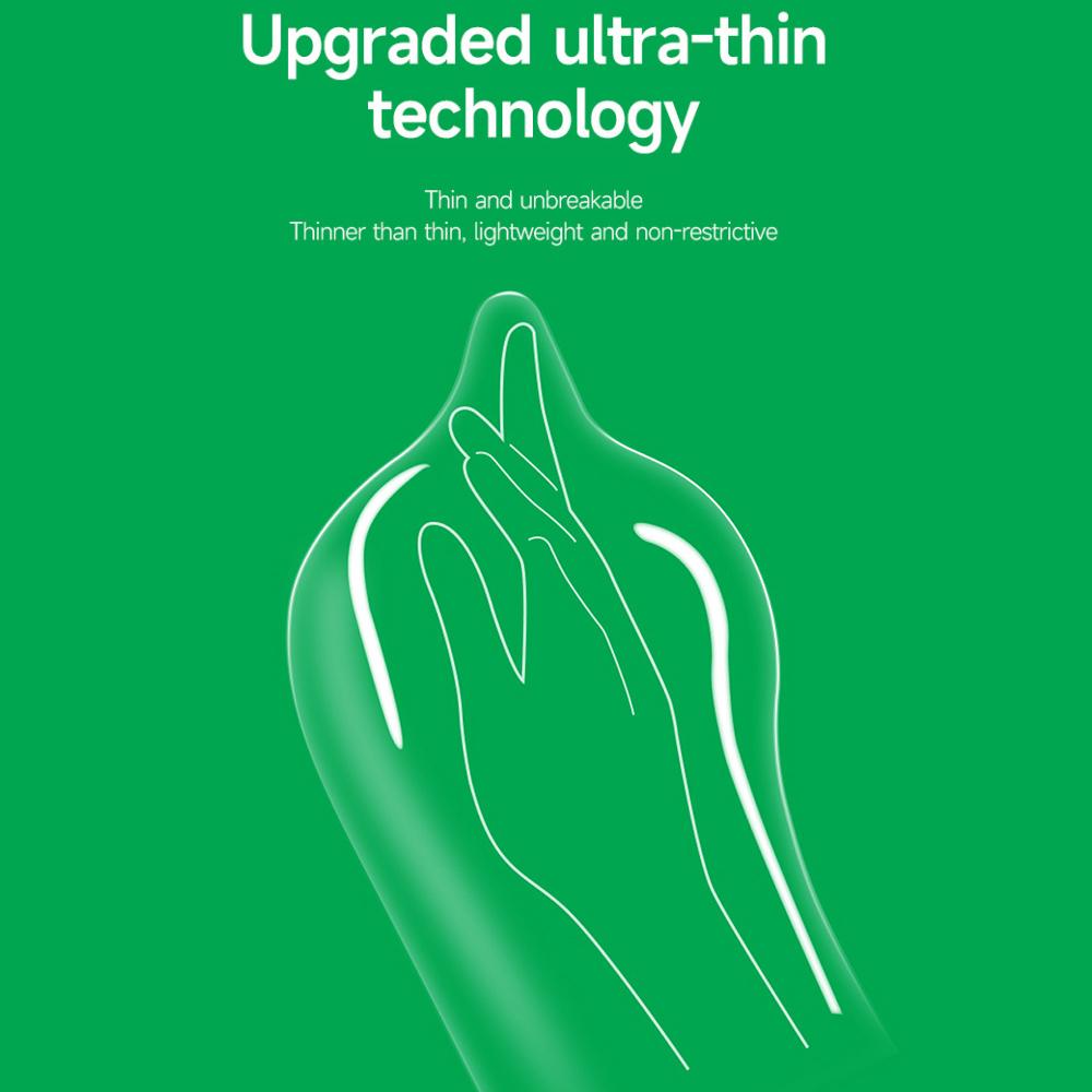 Ультратонкий презерватив-смазка Арбузный натуральный латексный презерватив 52 мм с ароматизированной нитью Безопасный секс Секс-продукт для мужчин