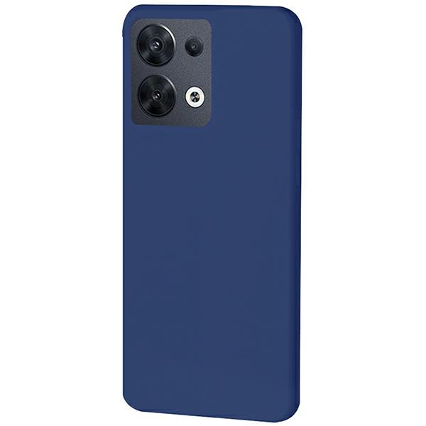 Beline Etui Candy Oppo Reno 8 Granatowy/Navy