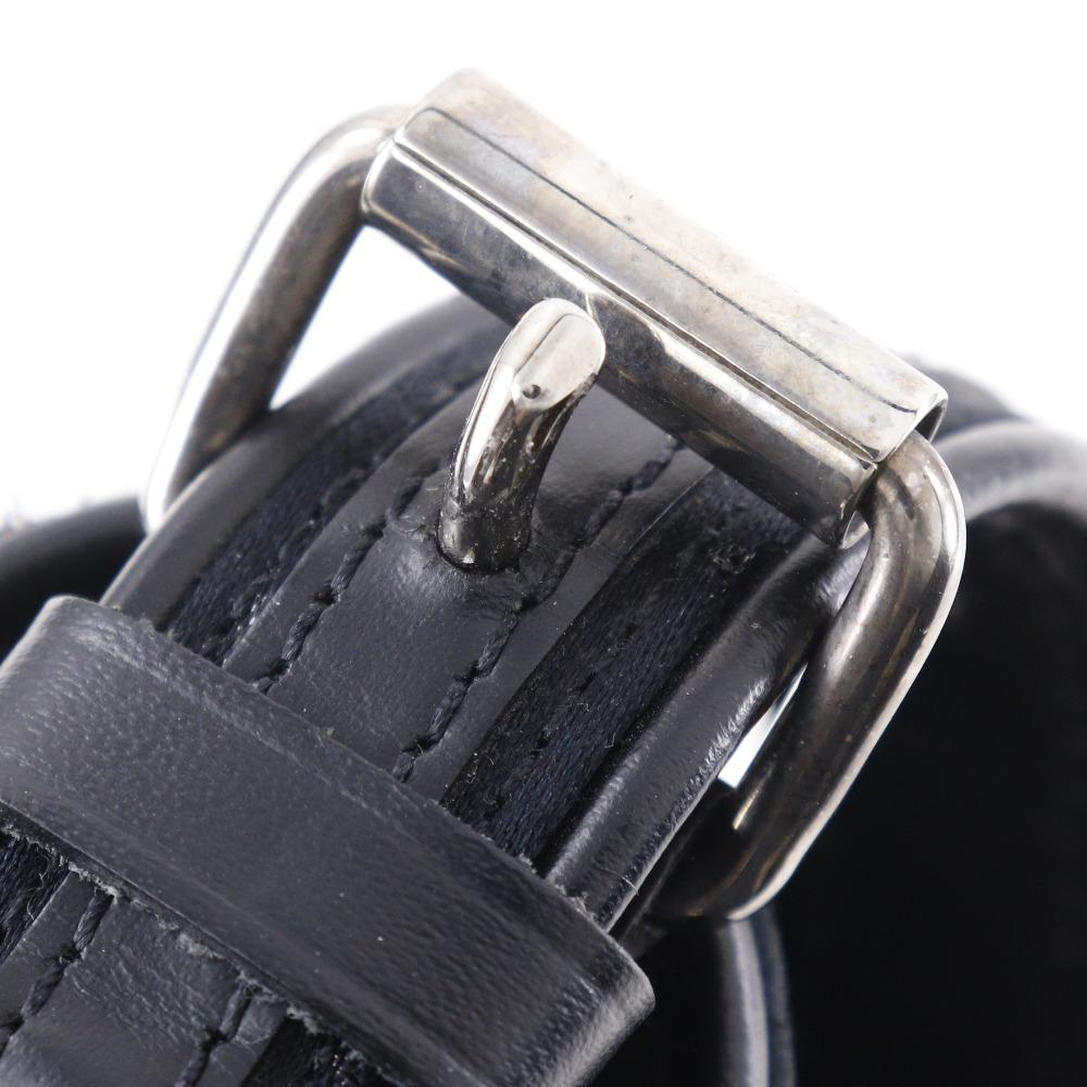 Louis Vuitton Сумка через плечо Muset M92273 Conte de Fe черная сатин с монограммой/Харако Женская Б/У
